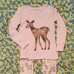 Old Navy Pajama Set Deer Theme